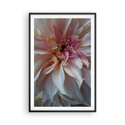 Poster in een zwarte lijst - Bloeiende frisheid - 61x91 cm