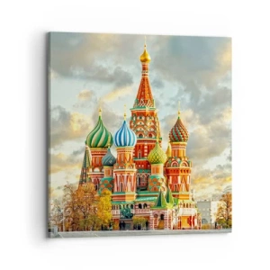 Schilderen op canvas - Zelfs Disney zou er niet op komen - 70x70 cm
