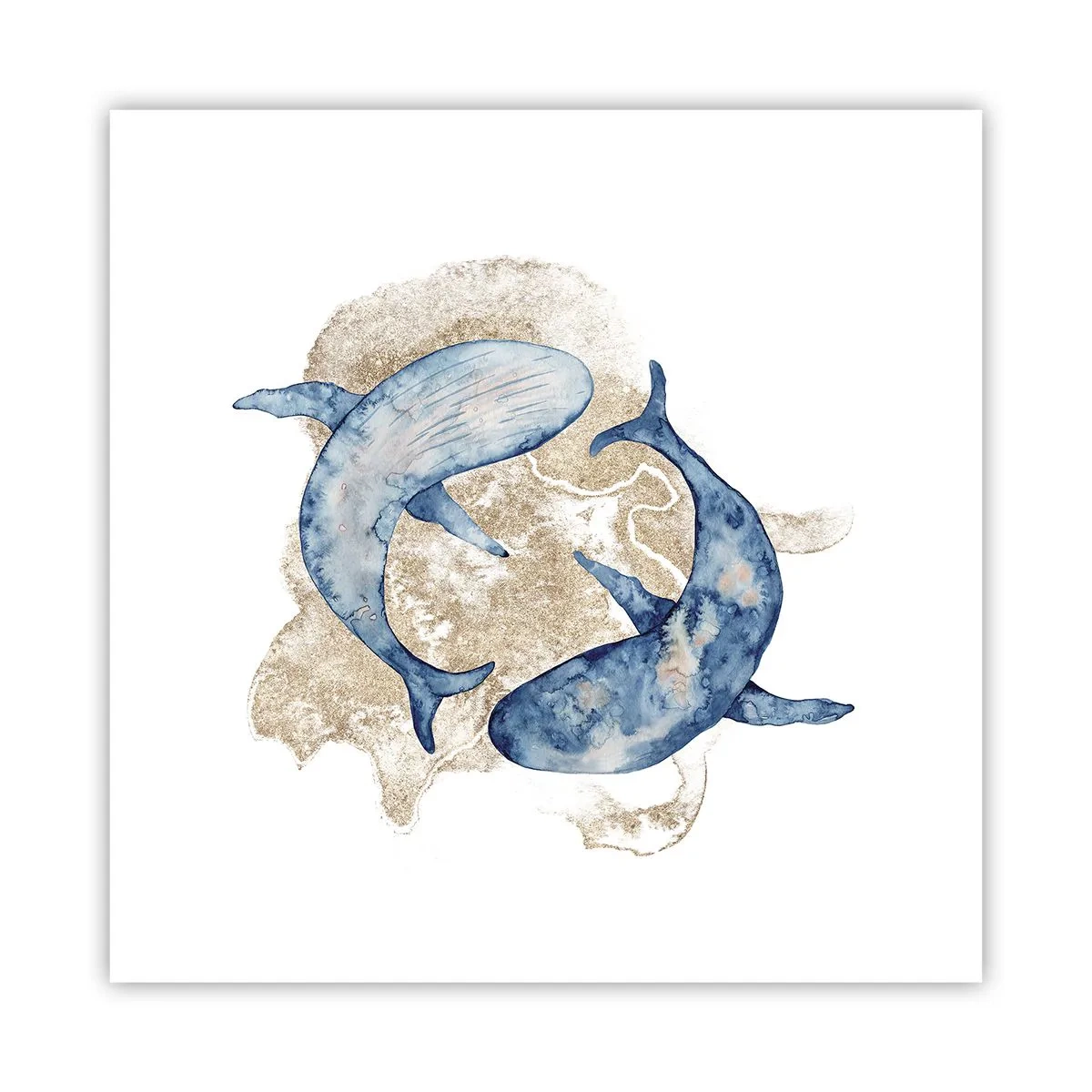 Poster - Vriendschap of liefde? - 30x30 cm