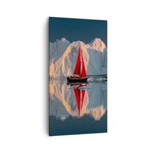 Schilderen op canvas - Aan de rand van de wereld - 55x100 cm