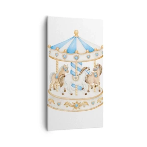 Schilderen op canvas - Zoete jeugd - 55x100 cm