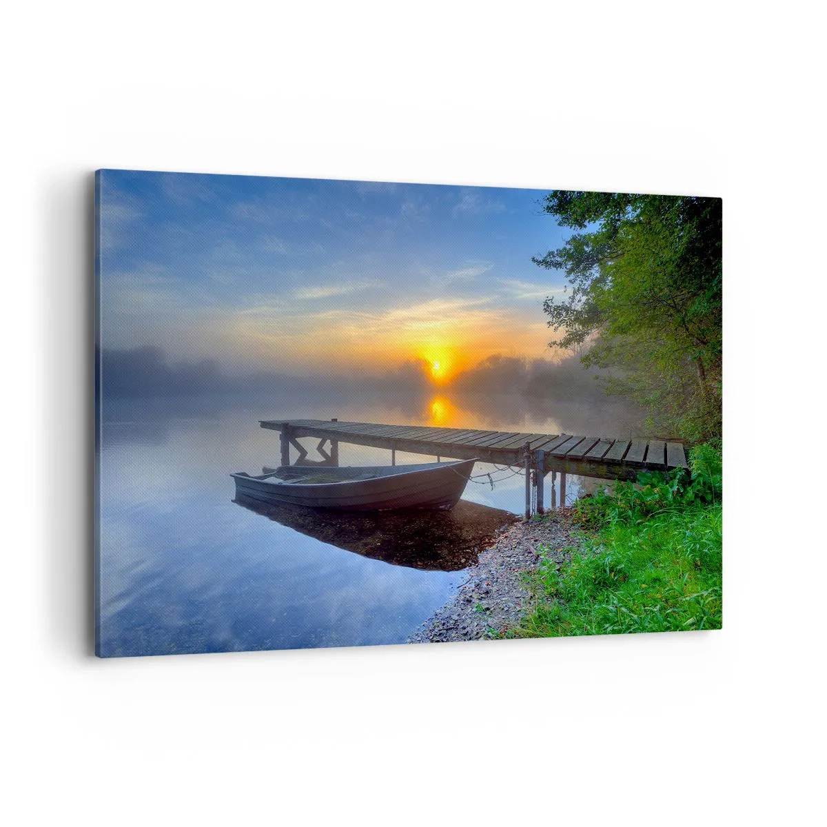 Schilderen op canvas - Hoe gewoon verandert in magie - 120x80 cm