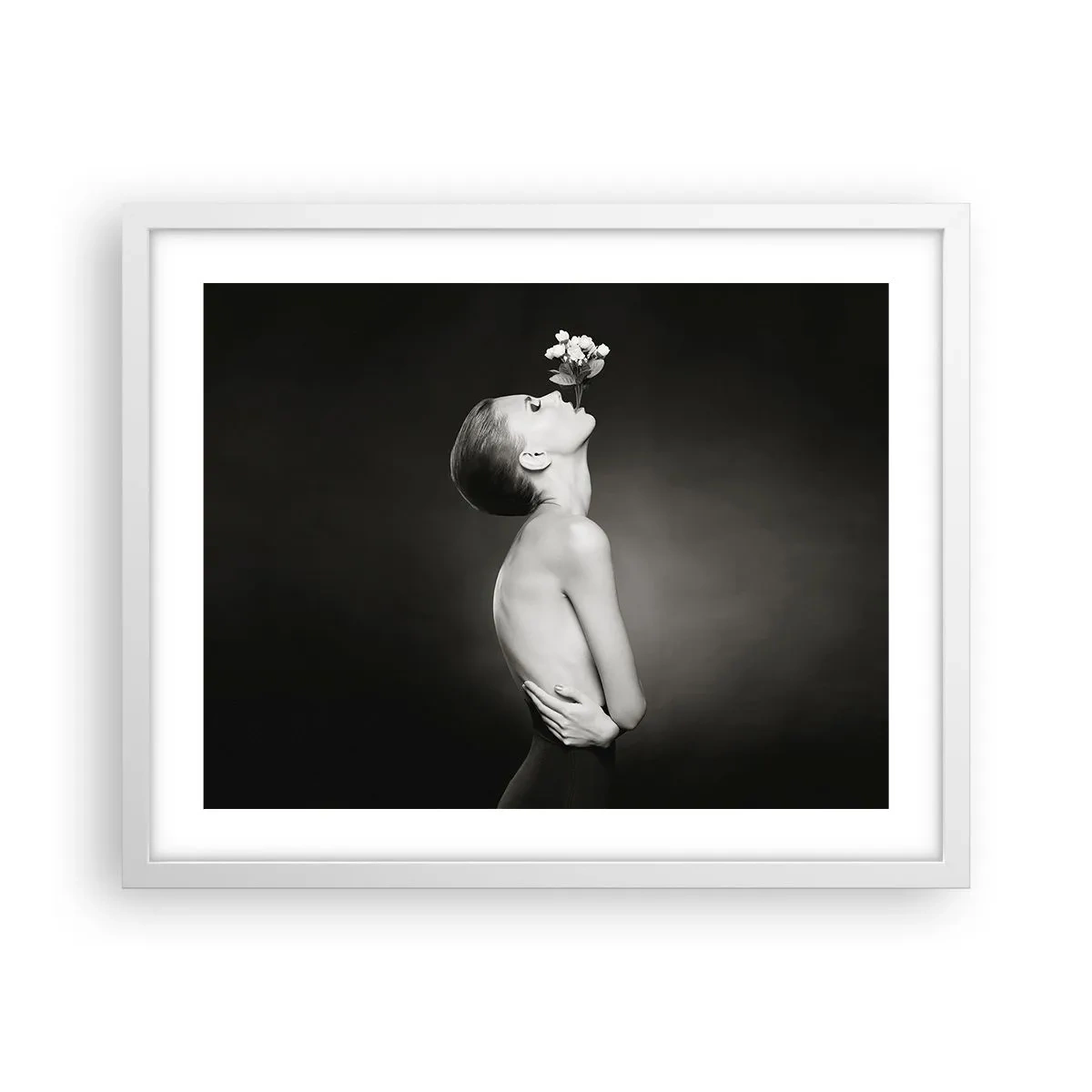 Poster in een witte lijst - Excentrieke elegantie - 50x40 cm