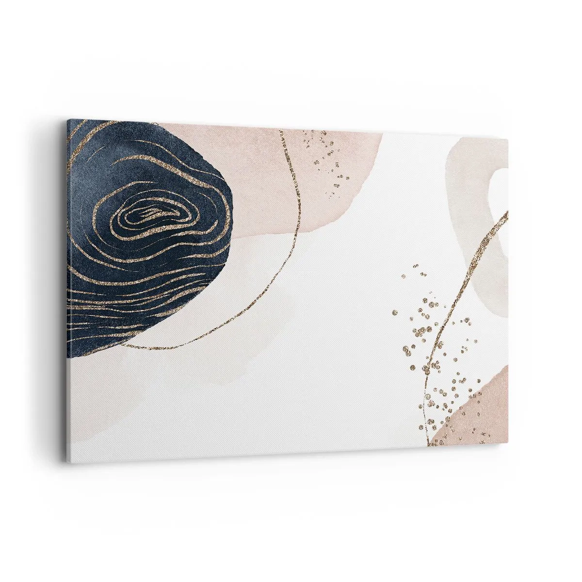 Schilderen op canvas - Alles vloeit - 100x70 cm