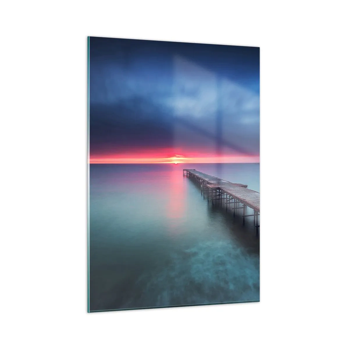 Schilderen op glas - Tussen hemel en aarde - 50x70 cm