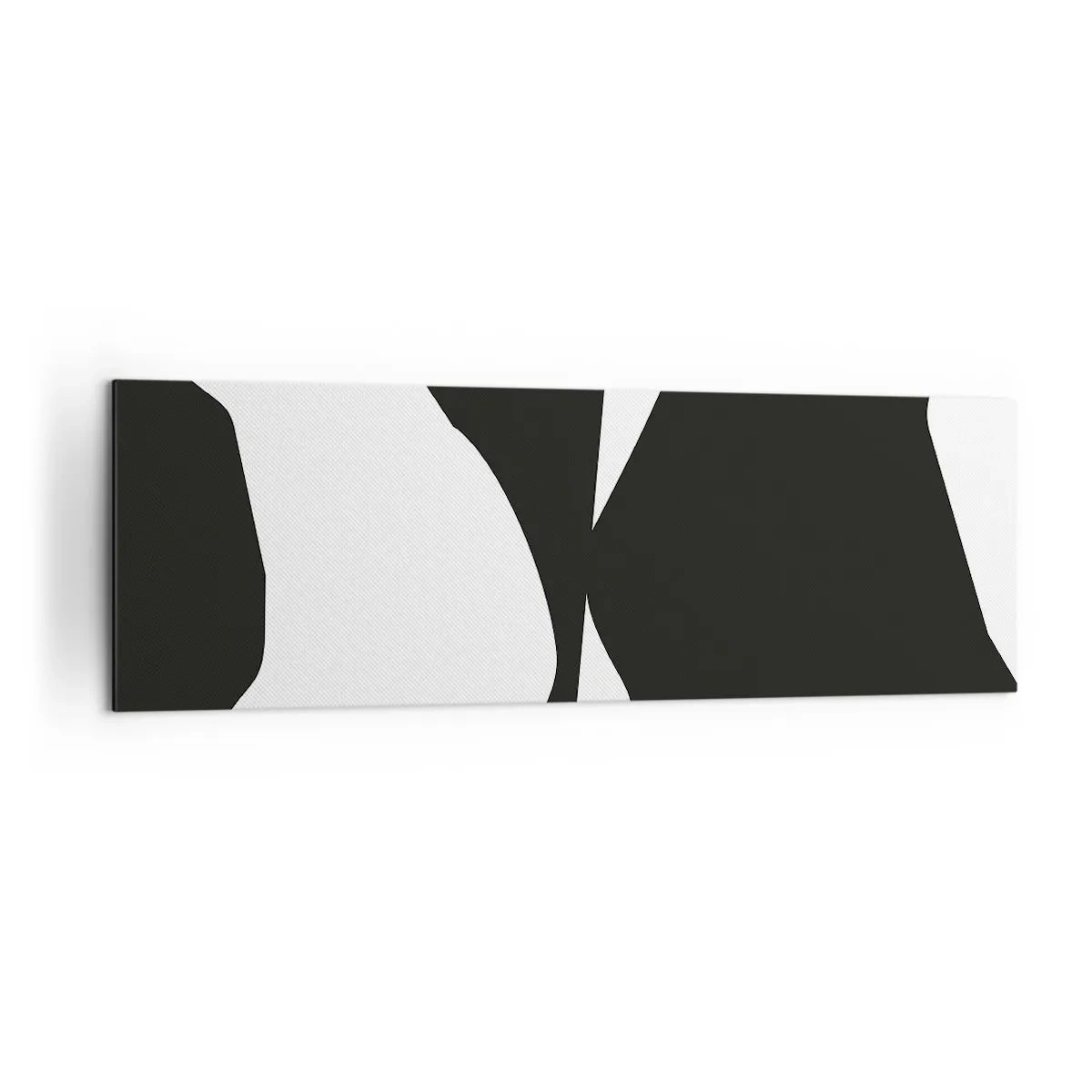 Schilderen op canvas - Positief – negatief - 160x50 cm