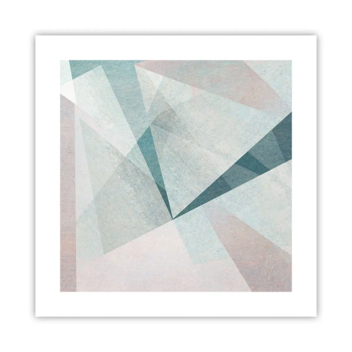 Poster - Makkelijk maar dynamisch - 40x40 cm