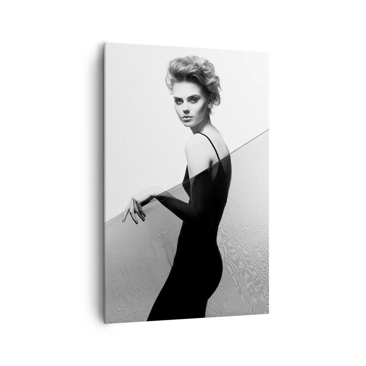 Schilderen op canvas - Magnetische blik - 80x120 cm