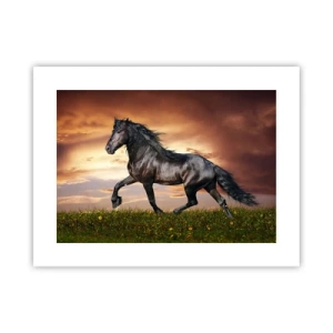 Poster - Zwarte Prins - 40x30 cm