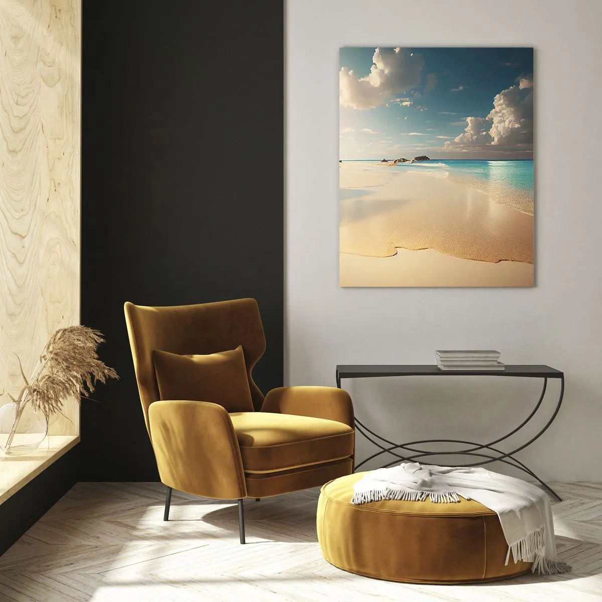 Schilderen op glas - Een droomdag - 50x70 cm