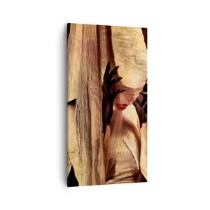 Schilderen op canvas - Tussen goed en kwaad - 55x100 cm