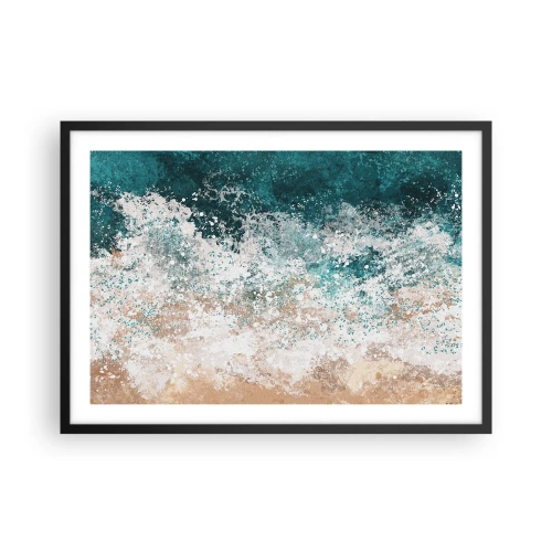Poster in een zwarte lijst - Zeeverhalen - 70x50 cm