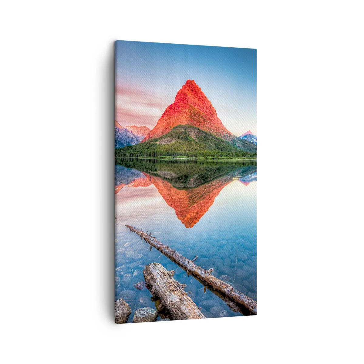 Schilderen op canvas - Warmte en koude - 45x80 cm