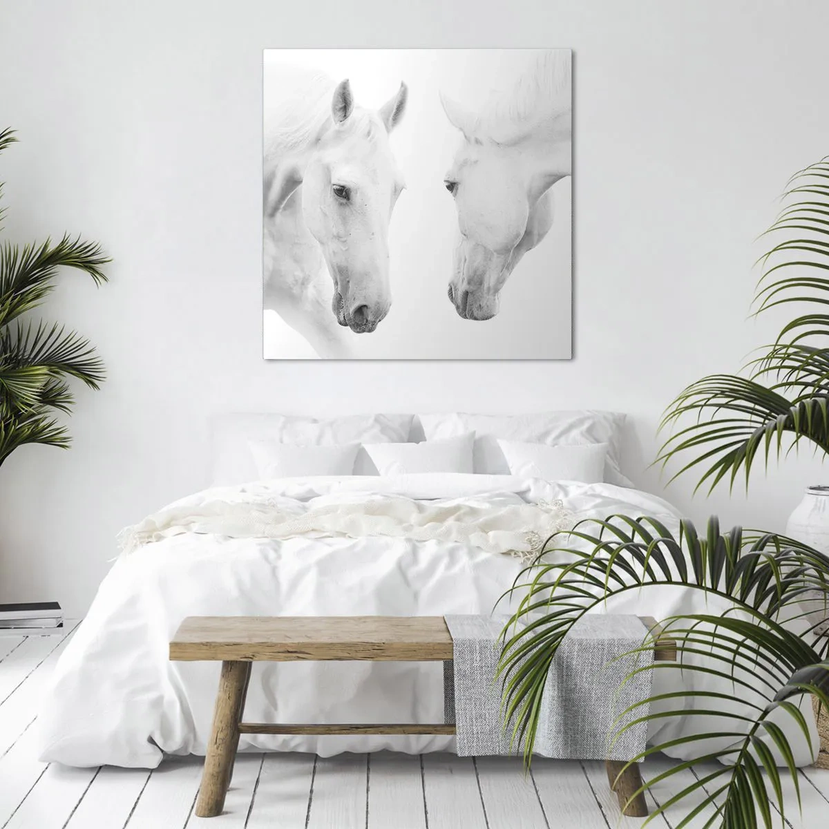 Schilderen op canvas - Is dit vriendschap...? - 60x60 cm