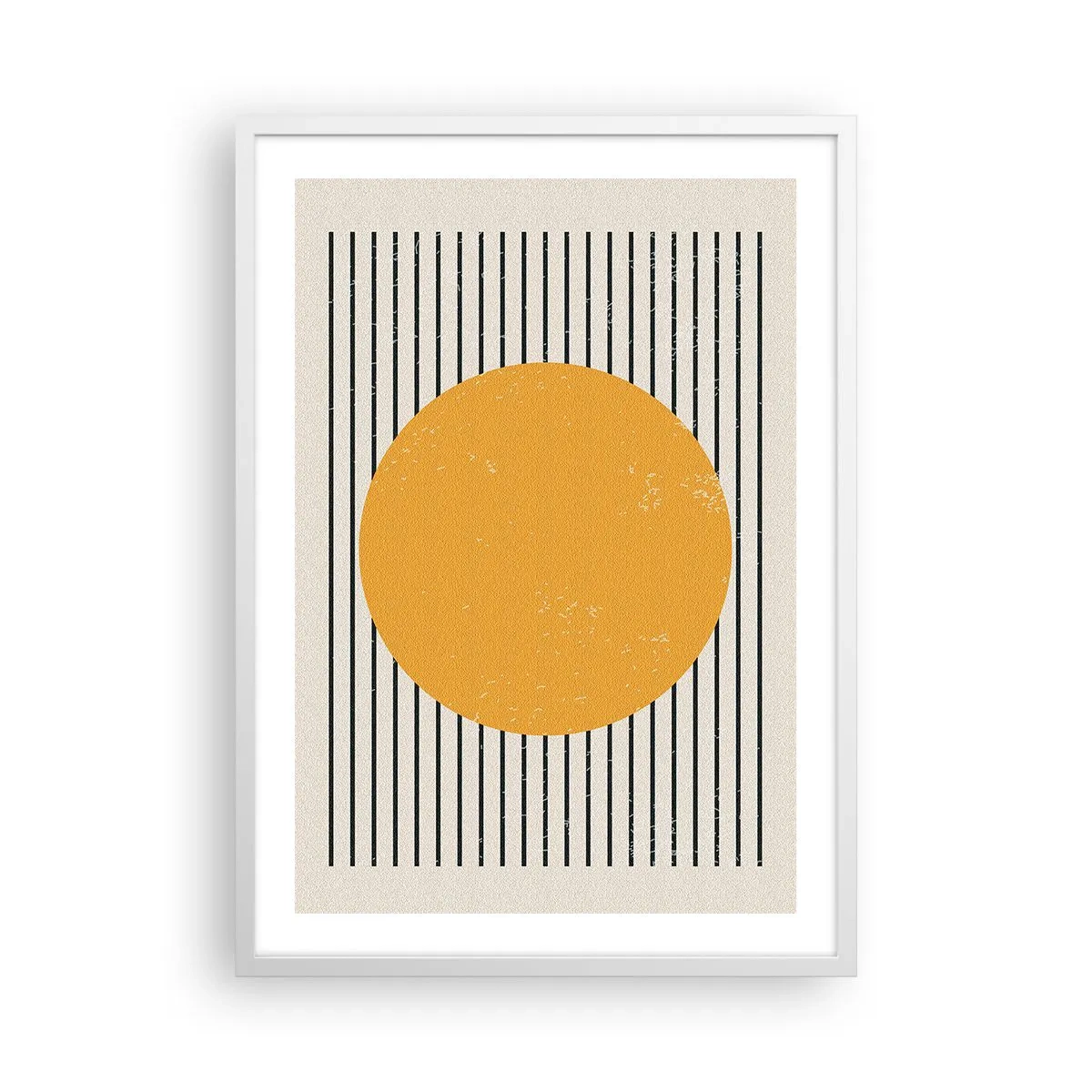 Poster in een witte lijst - De kracht van eenvoud - 50x70 cm