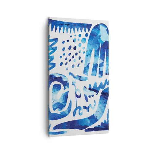 Schilderen op canvas - Terug naar de wortels - 45x80 cm
