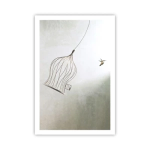 Poster - In je element - 61x91 cm