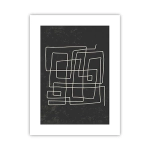 Poster - Niet zo eenvoudig - 30x40 cm