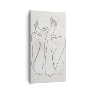 Schilderen op canvas - Een dromerig moment - 55x100 cm