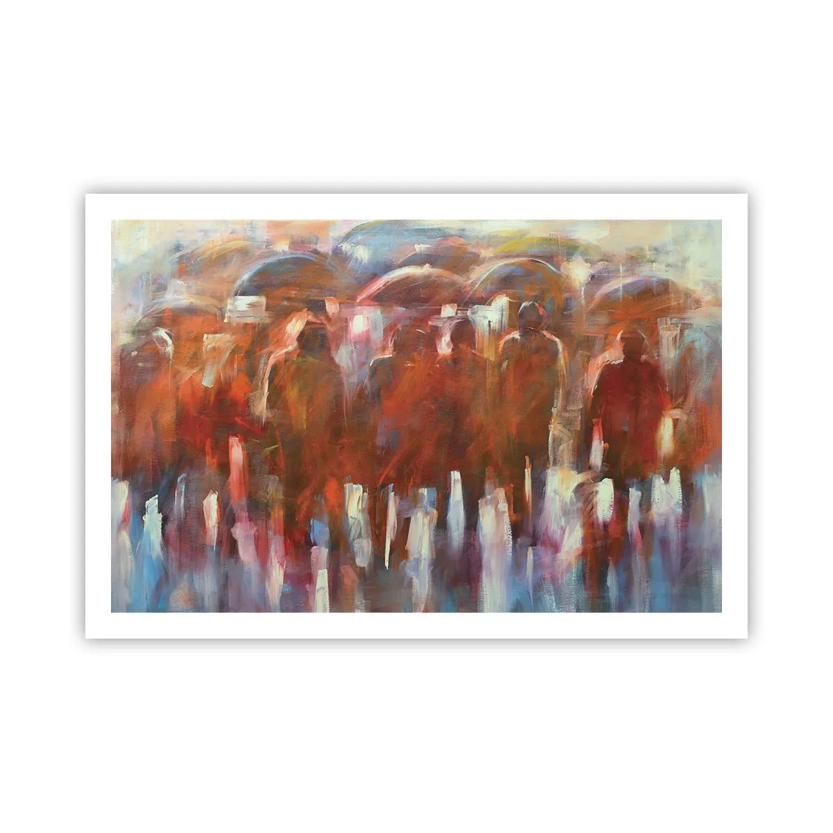 Poster - Zelfs bij regen en mist - 91x61 cm