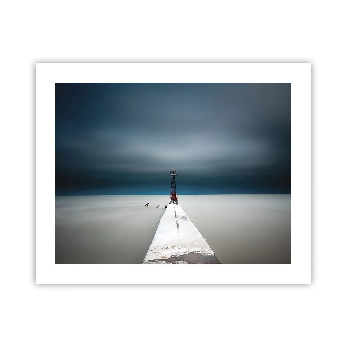 Poster - Om de uitgestrektheid te ontmoeten - 50x40 cm