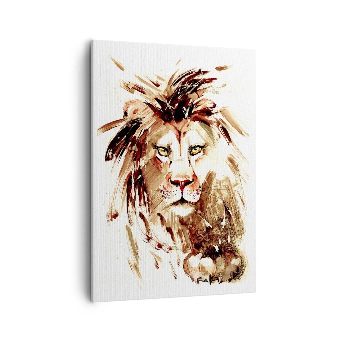 Schilderen op canvas - Kracht en waardigheid - 50x70 cm
