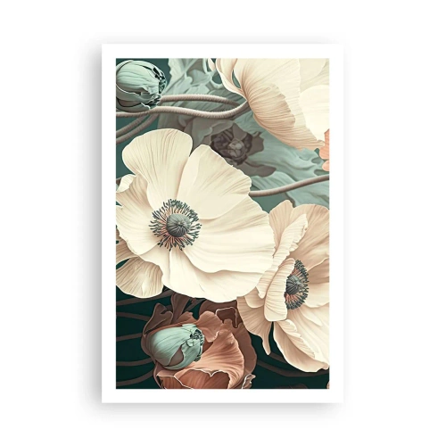Poster - Het gefluister van klaprozen - 61x91 cm
