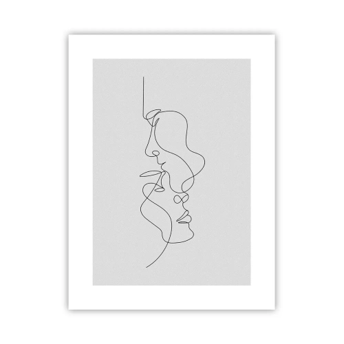 Poster - De hitte van bittere verlangens - 30x40 cm