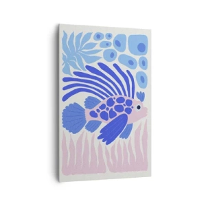 Schilderen op canvas - In je element - 80x120 cm