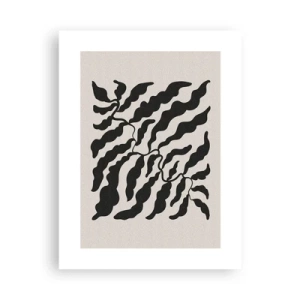Poster - Natuur van een vierkant - 30x40 cm