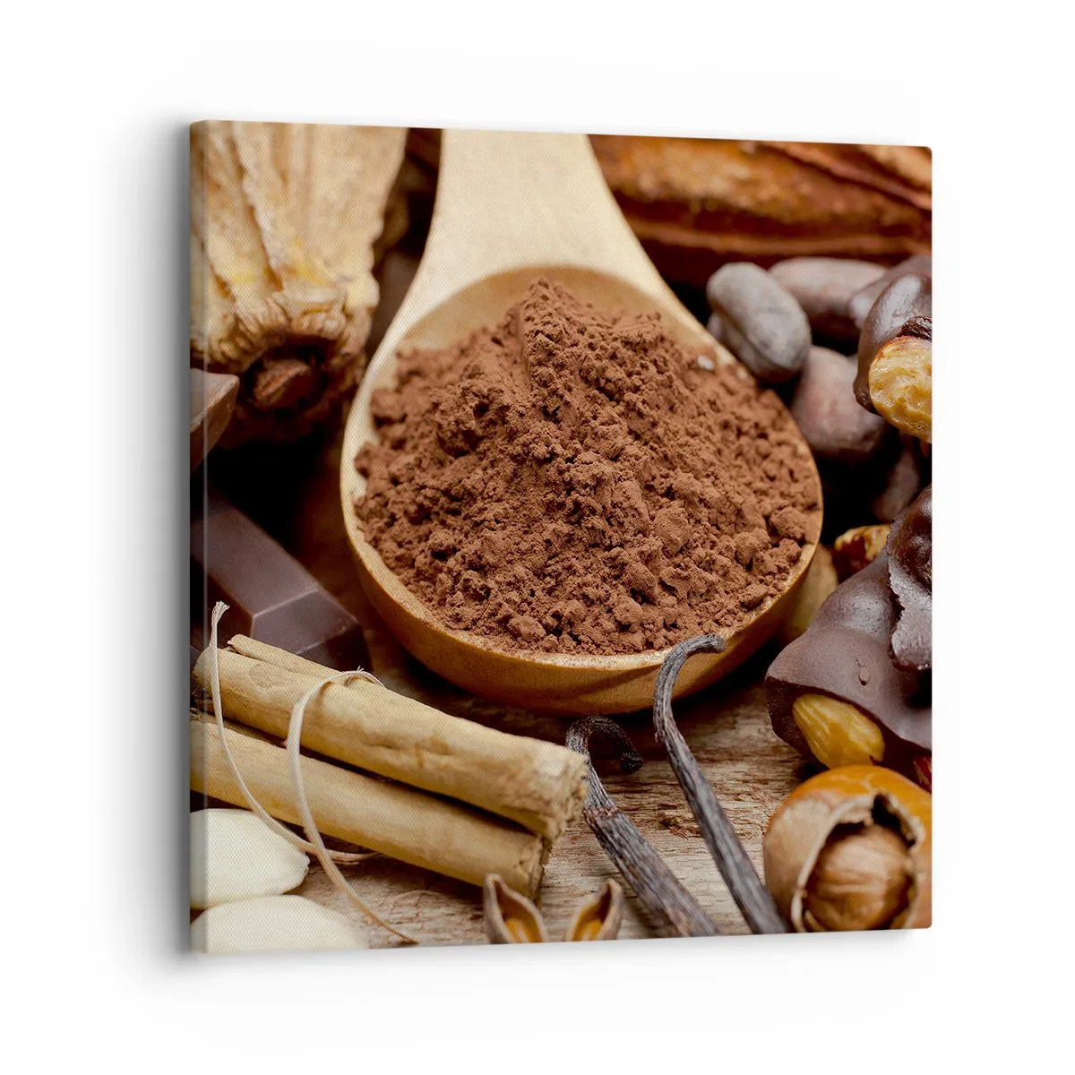 Schilderen op canvas - Het beste voor verdriet - 30x30 cm