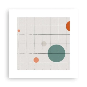 Poster - Gevangen. Wij of zij? - 30x30 cm