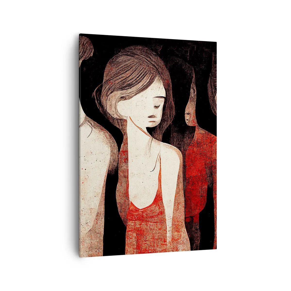 Schilderen op canvas - Madonna's van duisternis - 70x100 cm