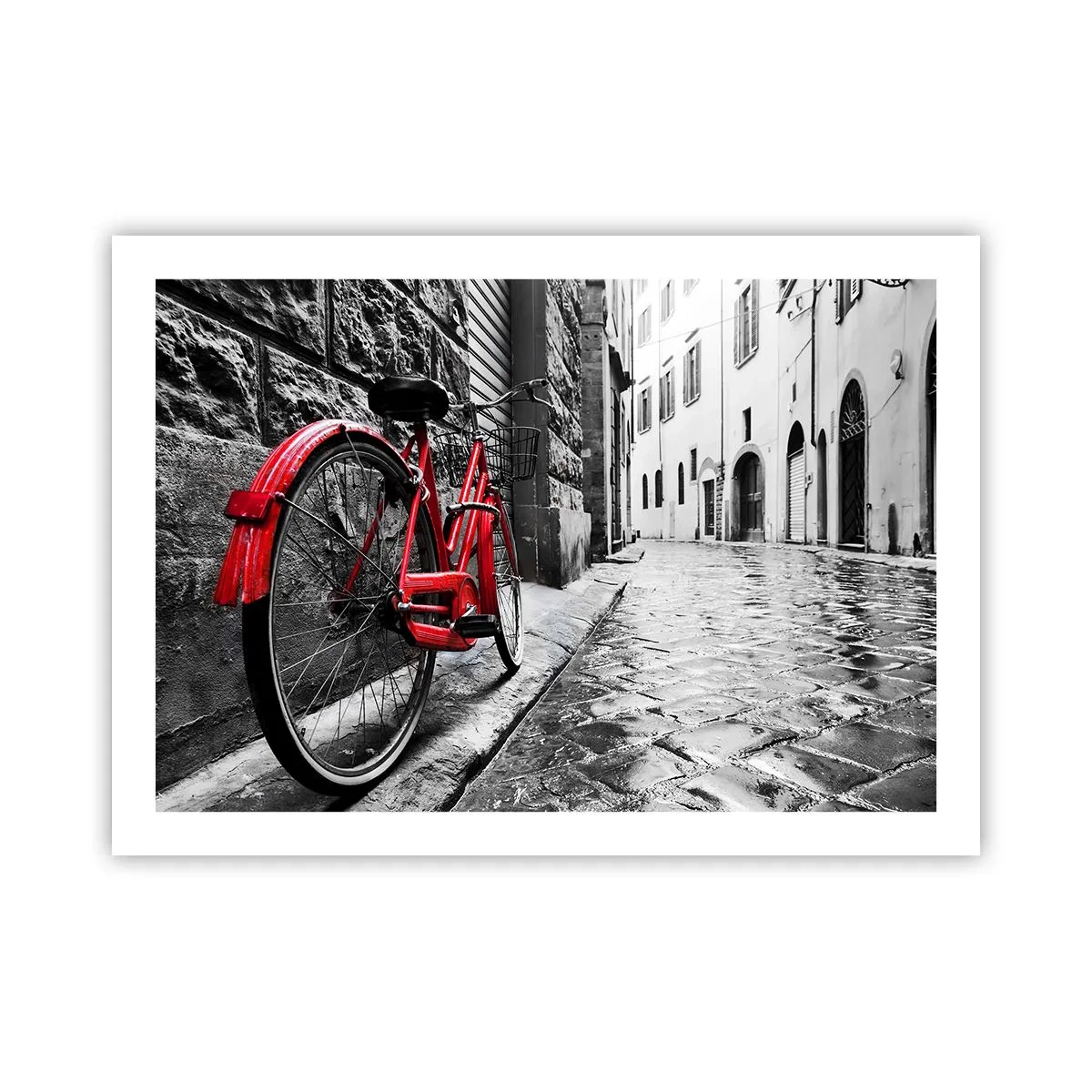 Poster - Echte schoonheid verveelt niet - 70x50 cm