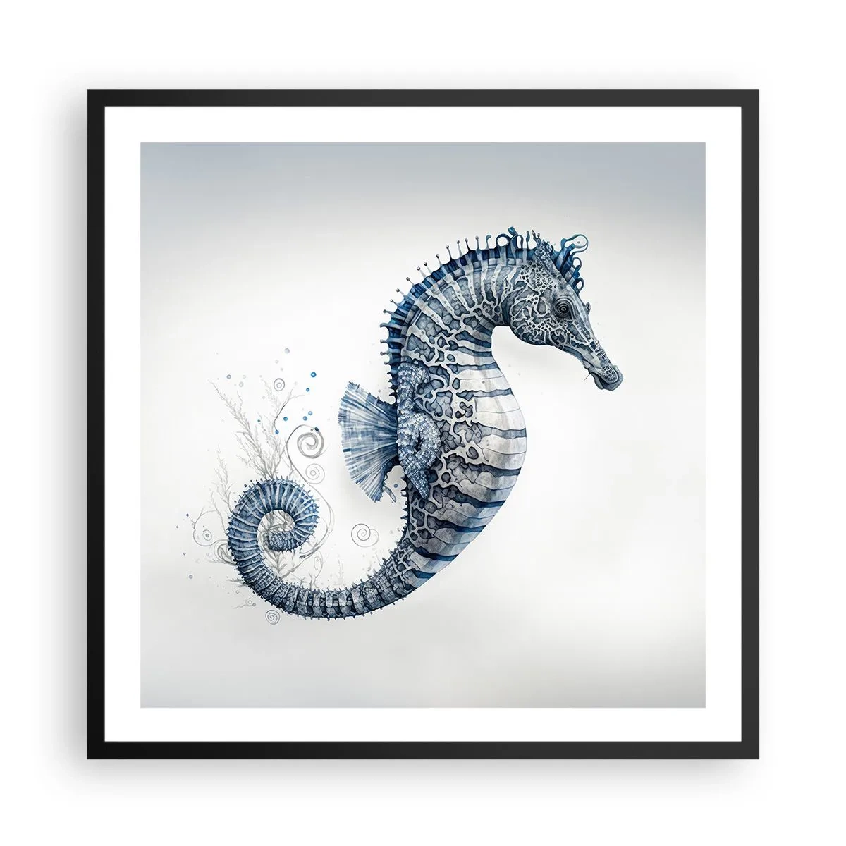 Poster in een zwarte lijst - Een subtiele grap van de natuur - 60x60 cm