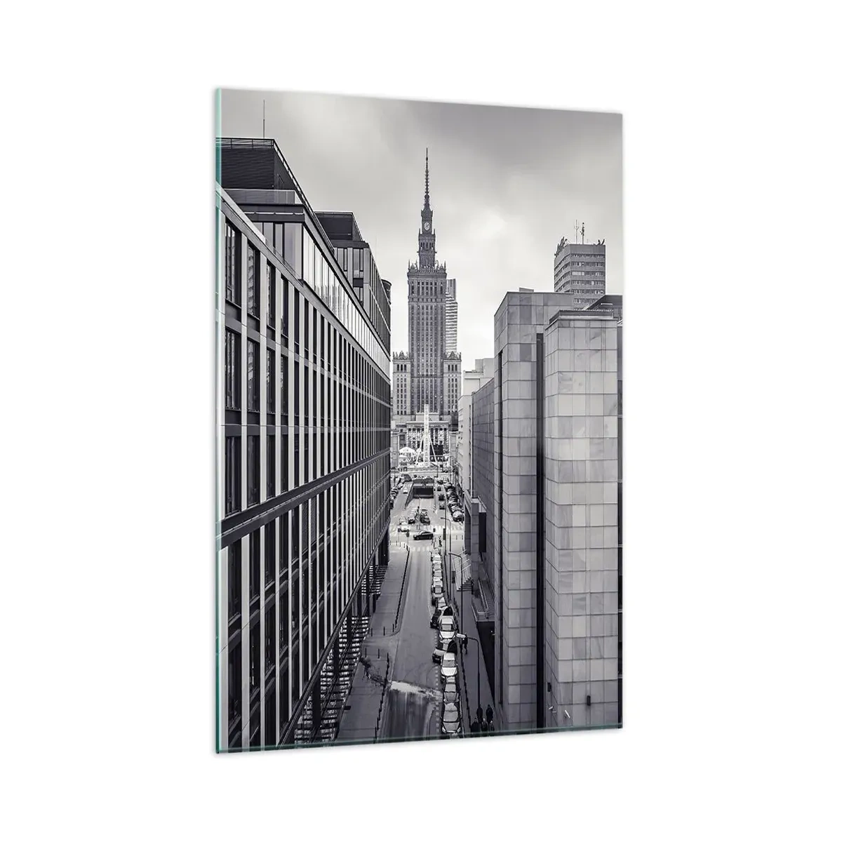 Schilderen op glas - Warschau vallei - 80x120 cm