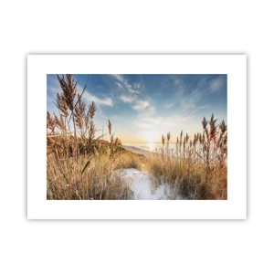 Poster - Noord strand - 40x30 cm
