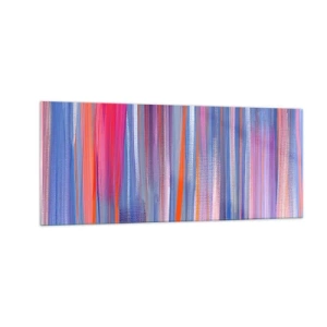Schilderen op glas - Opgang naar de regenboog - 100x40 cm