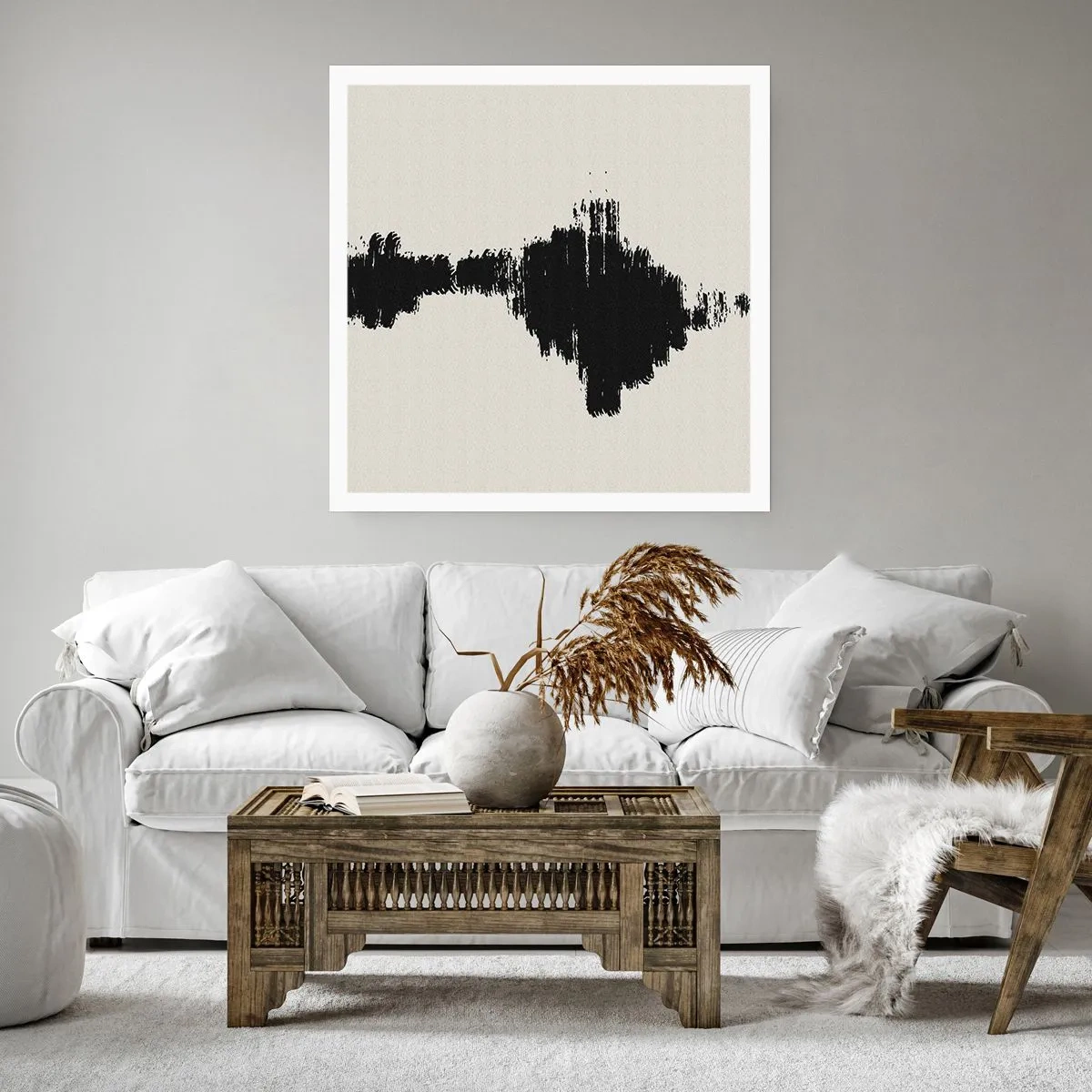 Poster - Trillingen van verbeelding - 50x50 cm