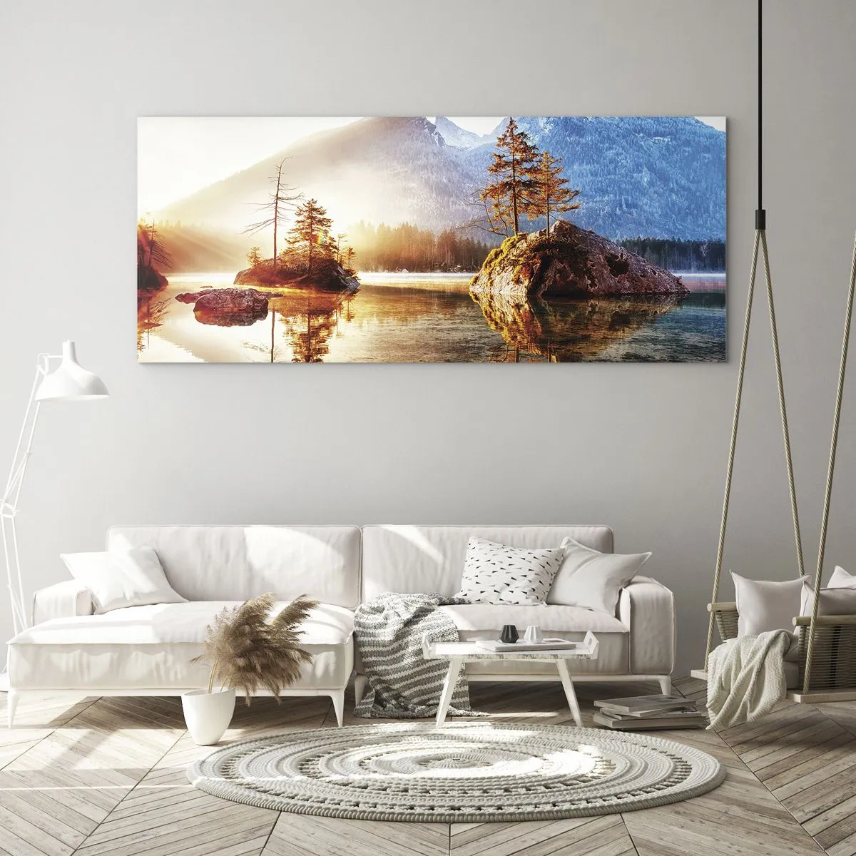 Schilderen op glas - De natuur in een nieuw licht - 120x50 cm