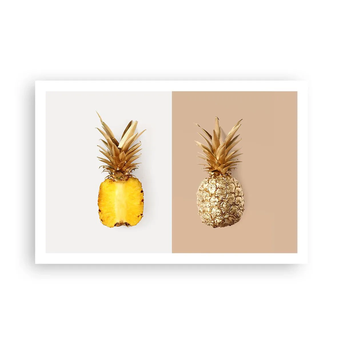 Poster - Ananas voor ons - 91x61 cm