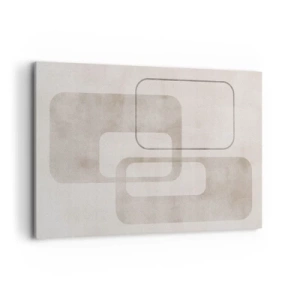 Schilderen op canvas - Geometrische voeg - 120x80 cm