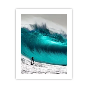 Poster - Uitdaging aanvaard - 40x50 cm