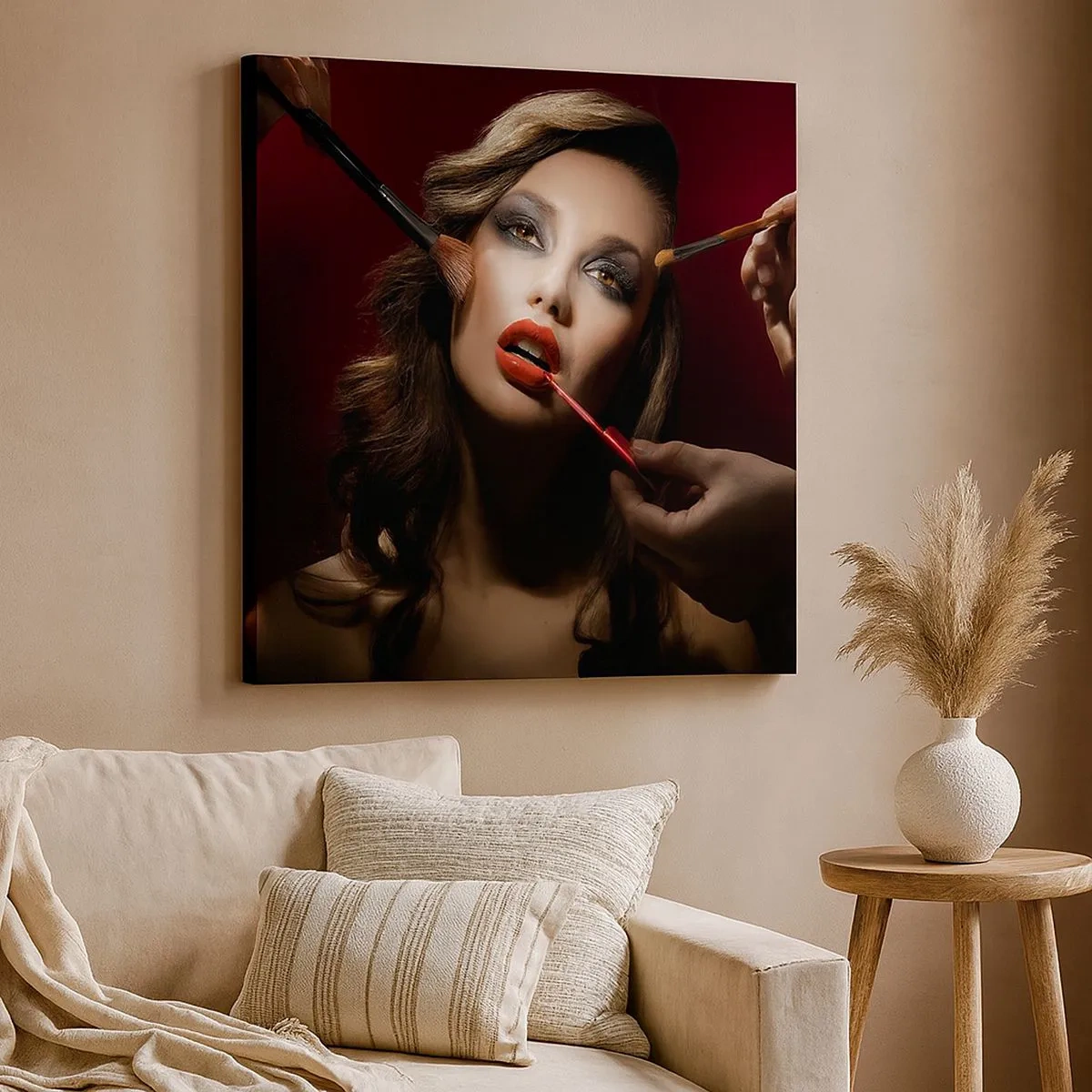 Schilderen op canvas - Dromerig mooi - 30x30 cm