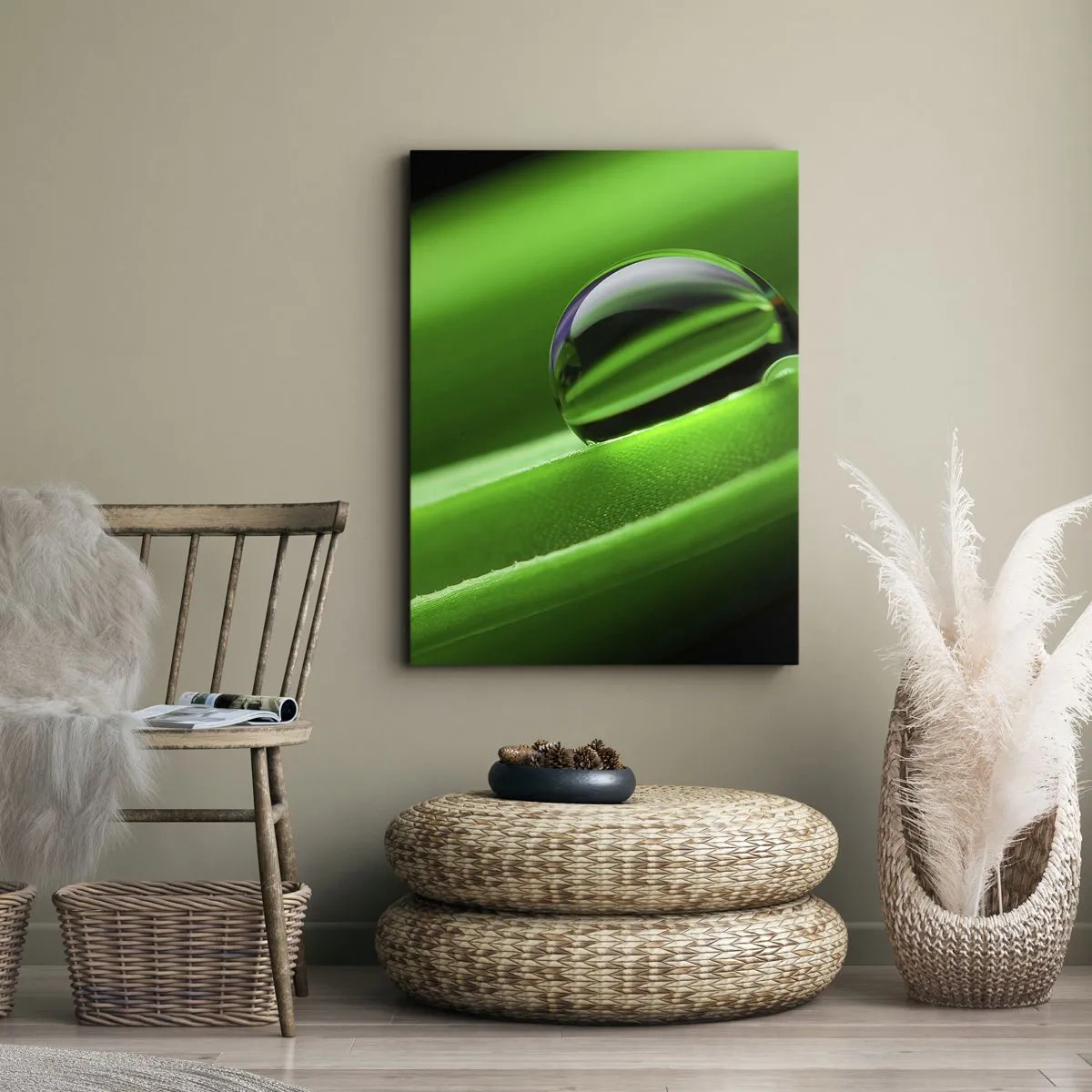 Schilderen op canvas - Leven van dichtbij - 70x100 cm