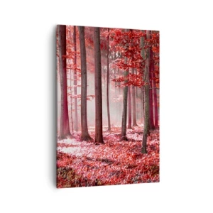 Schilderen op canvas - Rood is net zo mooi - 50x70 cm
