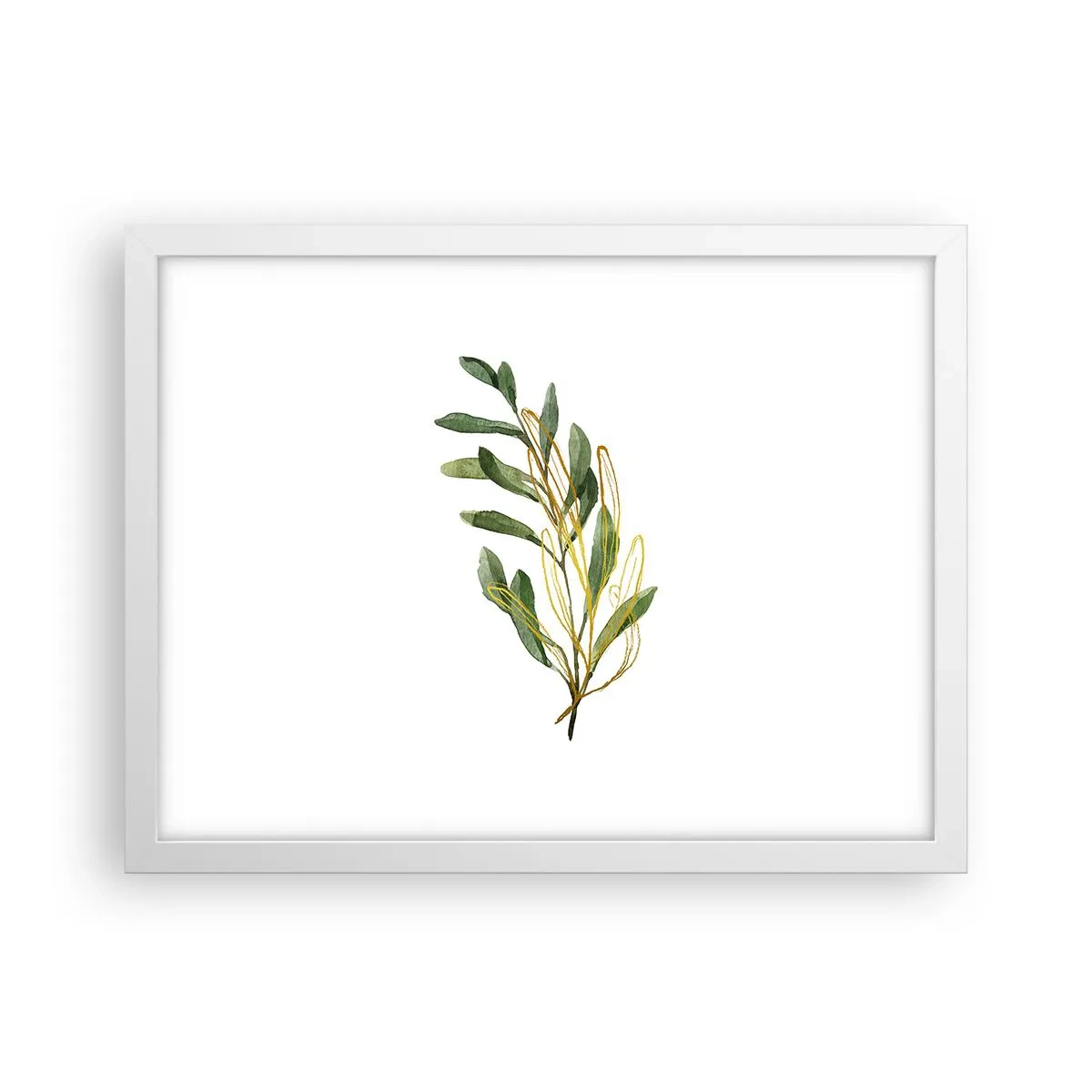 Poster in een witte lijst - Alles wat goed is - 40x30 cm