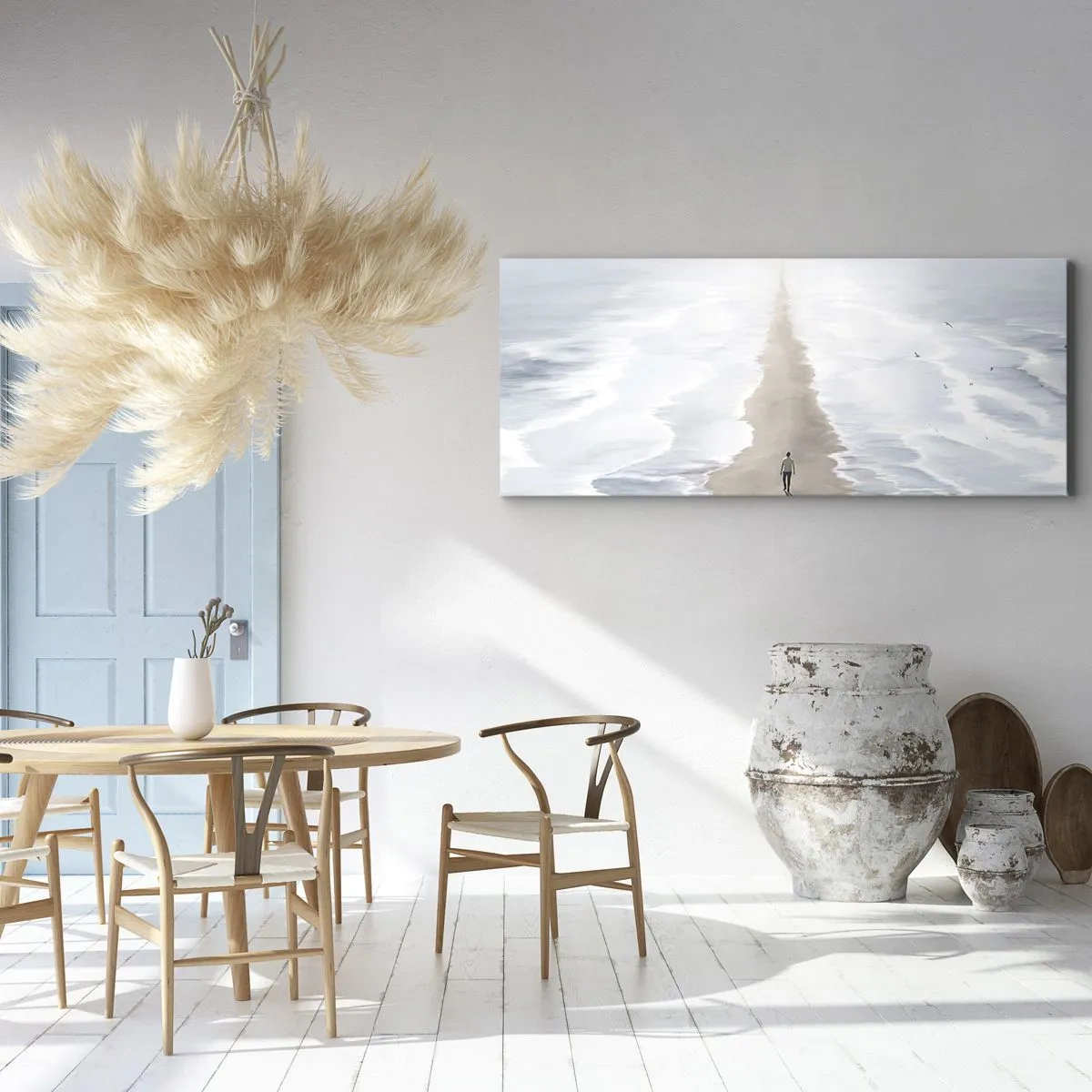 Schilderen op canvas - Een gouden toekomst - 120x50 cm