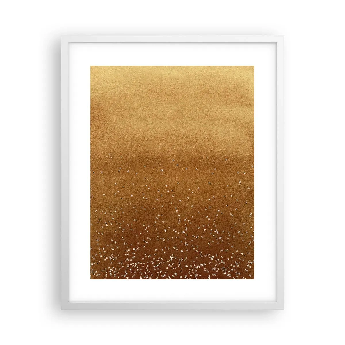 Poster in een witte lijst - De geboorte van het licht - 40x50 cm