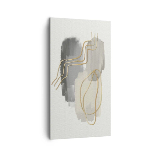 Schilderen op canvas - Duur en beweging - 45x80 cm